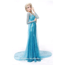 Princess congelé elsa habillement cosplay pour la fête